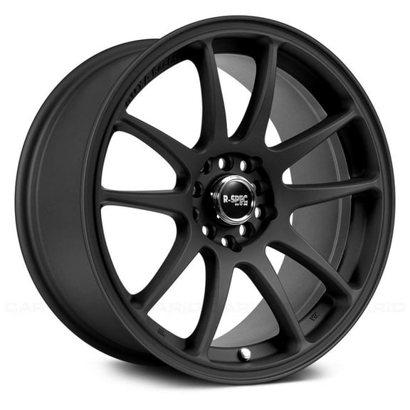 RTX R-Spec Custom Wheel 17x8 inch Rim for 2006-2011 Acura CSX 73.1mm CB Offset 35mm Matte Black