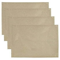 Fennco Styles Contemporary Shimmering Design Table Runner 14 x 72 Inch - Gold Table Cover for Holiday, Home DÃ©cor, Banquets, Family Gathering and Special Events