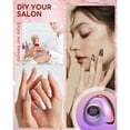 thumbnail image 5 of Yzhappy UV Nail Led Lamp, 280W UV Light for Gel Nails with 66 Lamp Beads Nail Lamps 4 Timer Setting & Auto Sensor, Professional UV Led Light Nail Dryer for Curing Gel Polish UV Lamp for Salon Home, 5 of 5
