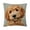 C, variant on C Pet Photo Pillow Cover Polyester Faux Embroidery Dog Donkey Animal Design 45X45Cm 177X177In Decorative Sofa Cushion Style C