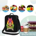 thumbnail image 4 of Bob'S Bur-Ger Lunch Bag Reusable Insulated Lunch Box Meal Handbag To Keep Food Fresh 3d Cartoon Lunch Tote Bag Work Office Outdoor Picnic, 4 of 7