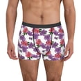 thumbnail image 1 of Balery Peonies Calzoncillos bóxer para hombre, ropa interior de algodón suave y transpirable con cinturilla de nailon-Medium, 1 of 5