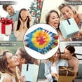 thumbnail image 5 of Wearable Blanket,Colorful Rainbow Tie Dye Spiral Pattern Hooded Wearable Flannel Blanket for Adults & Teens,Winter Poncho Shawl Wrap Cape Cozy Anti-Pill,50"x60", 5 of 5