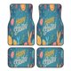 thumbnail image 1 of Fotbe Happy Easter Juego de 4 Tapetes para Auto con Estampado – Alfombrillas de Goma Reforzada, Diseño Antideslizante, Protección para Todo el Año – Vehículos, Autos, Camionetas y SUVs, 1 of 7