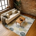 thumbnail image 7 of Addison Rugs Mayfield Premium Machine Washable Transitional Geometric Gray Rectangle Rug, 5' x 7'6", 7 of 7