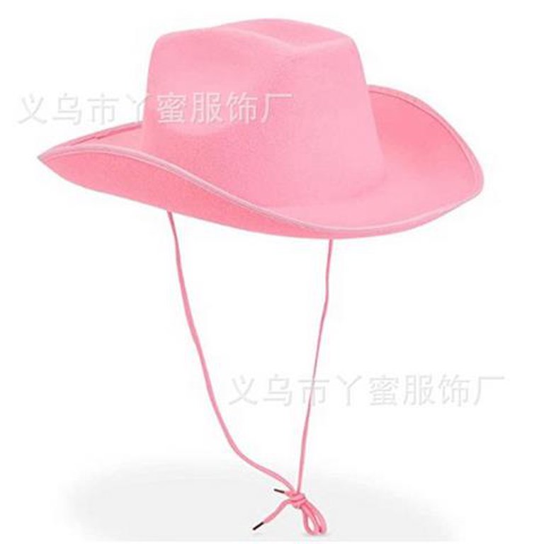 Fluffy Rimmed Cowboy Hat