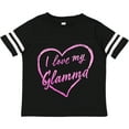 thumbnail image 3 of Inktastic I Love My Glamma in Pink Chalk Heart Boys or Girls Toddler T-Shirt, 3 of 5