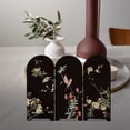 thumbnail image 5 of vlrwzc Mini Folding Screen, 3 Panel Divider, Chinese Style Vintage Desktop Folding Screen Feng Shui Ornaments for Home Office New Year Decoration, 5 of 7