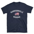 thumbnail image 1 of Harrisonville Missouri Patriot Men's Cotton T-Shirt, 1 of 1