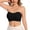 Black, variant on Tsesme Plus Size Strapless Bras for Women, Seamless Bandeau Tube Top Bra, Non Slip Push up Support Layering Bras XS