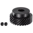 thumbnail image 1 of Unique Bargains Helical Gear 10mm Inner Diameter 26T 1 Mod Steel Motor Gear, Right Direction, 1 of 5