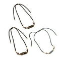 thumbnail image 2 of Refined Agate Nine Eye Dzi Necklace Cultural Artifact Spiritual Energy Accessory, 2 of 13