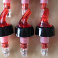 thumbnail image 2 of 6 uds vertedor de botellas, boquilla dispensadora de líquidos de plástico de calidad alimentaria, boquilla para botella, artículos de bar para vino, cóctel rojo, 2 of 5