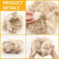 thumbnail image 4 of Building Mat Pigeon Natural Mixing Bird Nesting Material Cushion Cage Liner, Bird Nest Nesting Liners, Handmade Alpaca Fiber Bird Nesting Heart Filler Great for Nest Building and Hideouts(5 PCS), 4 of 5
