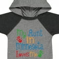 thumbnail image 4 of Inktastic My Aunt in Minnesota Loves Me Boys or Girls Baby Bodysuit, 4 of 5