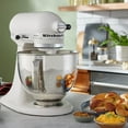 thumbnail image 5 of KitchenAid Artisan Series 5 qt Stand Mixer, Porcelain White with Flat Beater, Dough Hook, Whip, 5 of 5