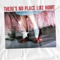 thumbnail image 2 of The Wizard of Oz No Place Like Home Unisex Adult Long-Sleeve T Shirt, White, Medium, 2 of 4