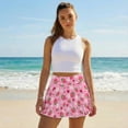 thumbnail image 3 of KUIFORTIStrawberry Cute Golf Skirts for Women Durable Lightweight High Waisted Golf Skort with 2 Pockets Comfortable Summer Clothes for Women Athletic Dressy Casual, 3 of 7