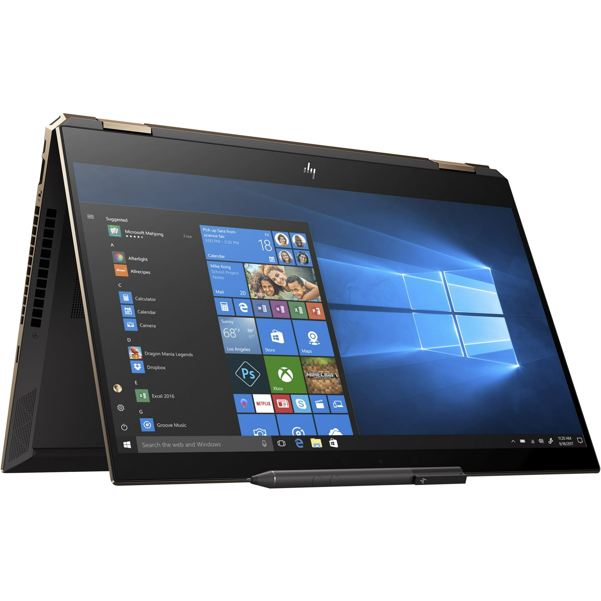 HP Spectre x360 - 15t Home and Business Laptop (Intel i7-8565U 4