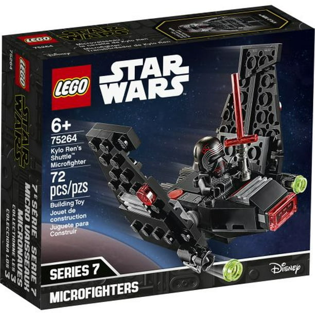 LEGO Star Wars Kylo Ren'S Navette Microfighter 75264 Star Wars Upsilon Classe Kit de Construction de Navette, Nouveau 2020 (72 Pièces)