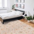 thumbnail image 6 of Area Rugs Indoor Non-Slip Rectangle Rug 5x8 Ft Boho Retro Tribal Style Flowers Rug Rubber Backing Floor Mats Non Shedding Home Decor Carpet for Entryway Living Room, 6 of 8