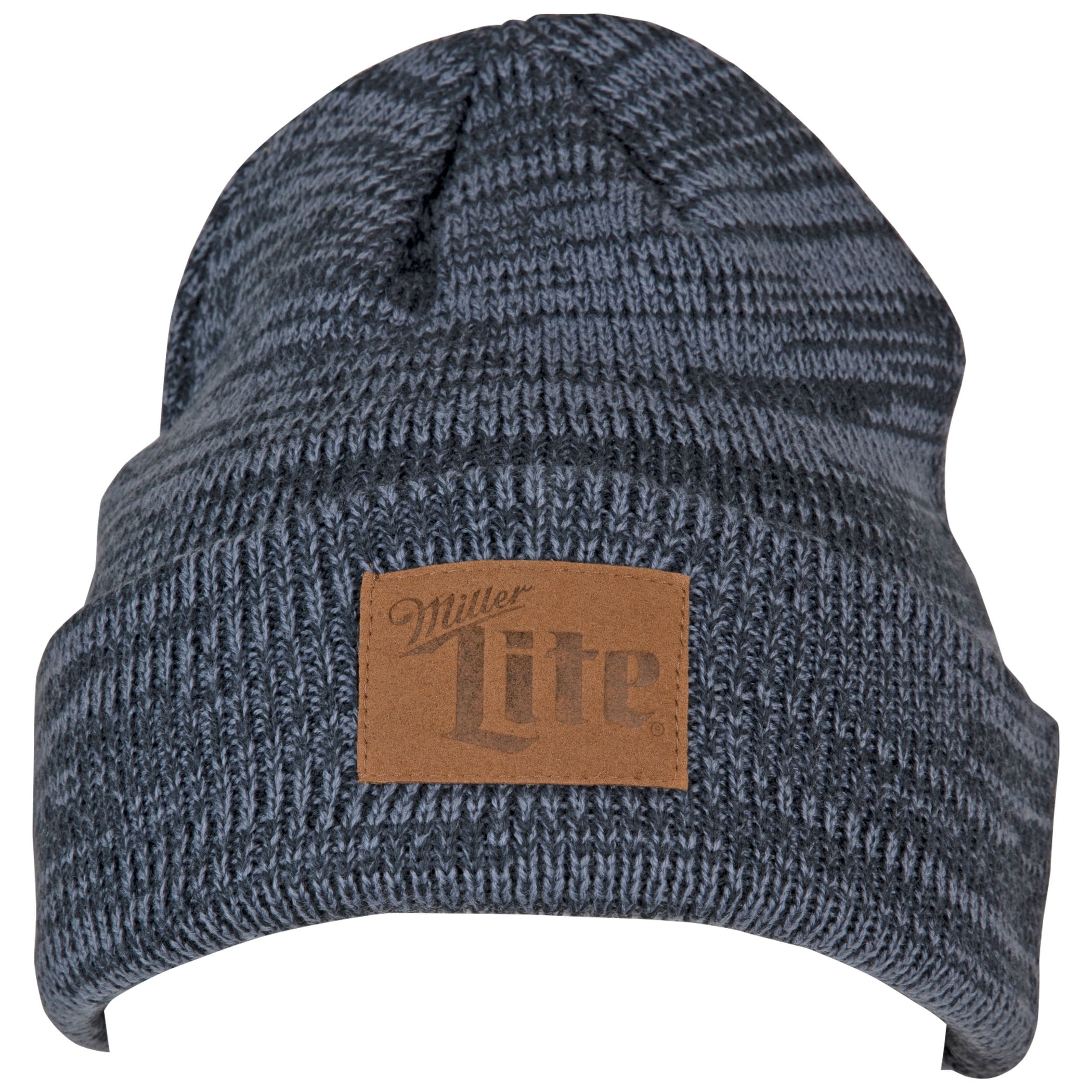 Miller Lite Patch Heather Black Cuffed 