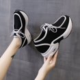 thumbnail image 2 of Zapatos de mujer 2022 nuevas zapatillas planas de primavera y otoño para mujer deportes de ocio transpirables zapatos para caminar de diseñador tamaño grande 35-4238 Gao Jinjia LED, 2 of 2