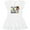 AA-White, variant on Yes, this IS my First Rodeo- cowgirl in hat and boots Girls Toddler Dress