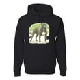 thumbnail image 1 of Wild Bobby, Pitbull Dog Animal Pet Lover, Dog Lover, Unisex Graphic Hoodie Sweatshirt, Black, X-Large, 1 of 3
