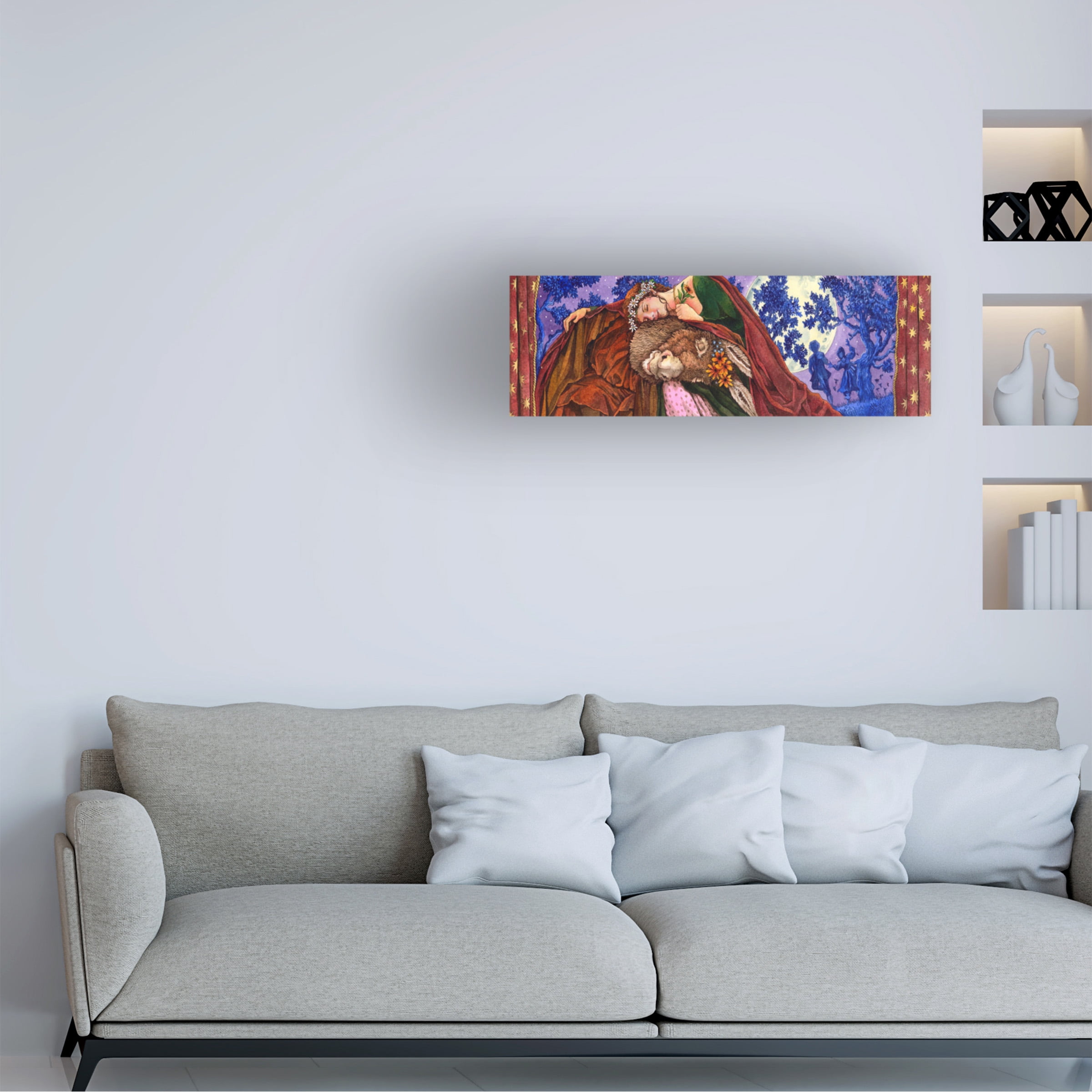 Wendy Edelson 'Midsummers Night Dream' Canvas Art