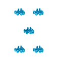 thumbnail image 1 of Greeniant Paquete de 12 tornillos universales para freno de bicicleta de montaña M5x10mm, tornillos para frenos de disco, accesorios de mantenimiento Type2 NO2 Greeniant  CBP471087, 1 of 4