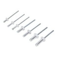 thumbnail image 4 of 180Pcs Blind Rivet Flange Aluminium Alloy 6 Sizes Assortment Set Kit for Connection, 4 of 14