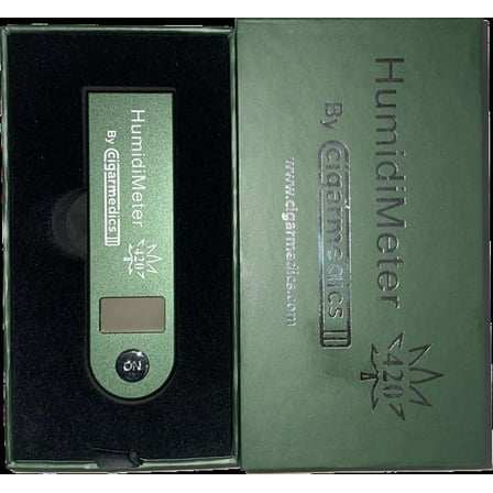 HumidiMeter™ 420 Cannabis Digital Moisture Humidity Tester/Meter/Gauge Accessory
