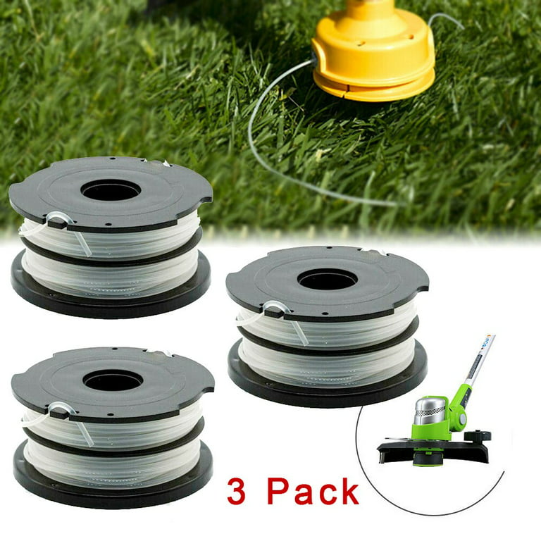 4x 6M Grass Trimmer Edger Replacement Spool Line For BLACK+DECKER GH3000  LST540