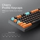 thumbnail image 4 of 131 Keys Keycaps PBT Cherry Profile for Wooting Mechanical Keyboard, 4 of 5