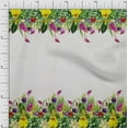 thumbnail image 1 of oneOone Organic Cotton Poplin Twill Fabric Leaves & Flower Panel Decor Fabric Printed BTY 42 Inch Wide, 1 of 3