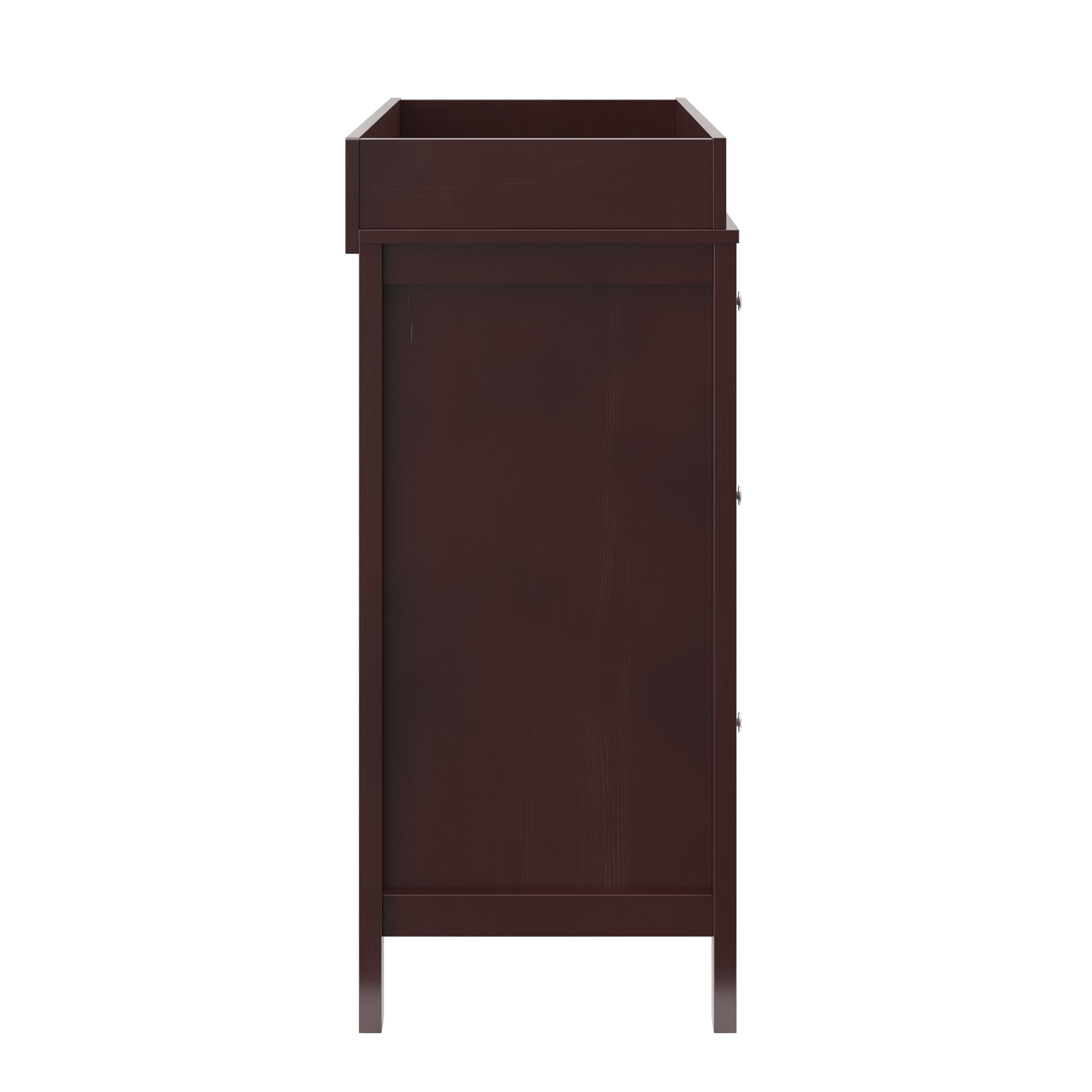 Storkcraft Horizon 3 Drawer Infant Changing Table Dresser, Espresso