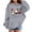 Gris, variante sur Lovzfmll Style Vacances Garçons & Filles Chandail à Capuche Manches Longues de Noël avec Poches, Grand Chandail Décontracté pour Enfants, Saisonnier d'Hiver, Design Joyeux pour Tout-Petits 3 Ans