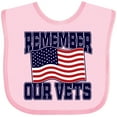 thumbnail image 3 of Inktastic Veteran Remember Our Vets Boys or Girls Baby Bib, 3 of 4