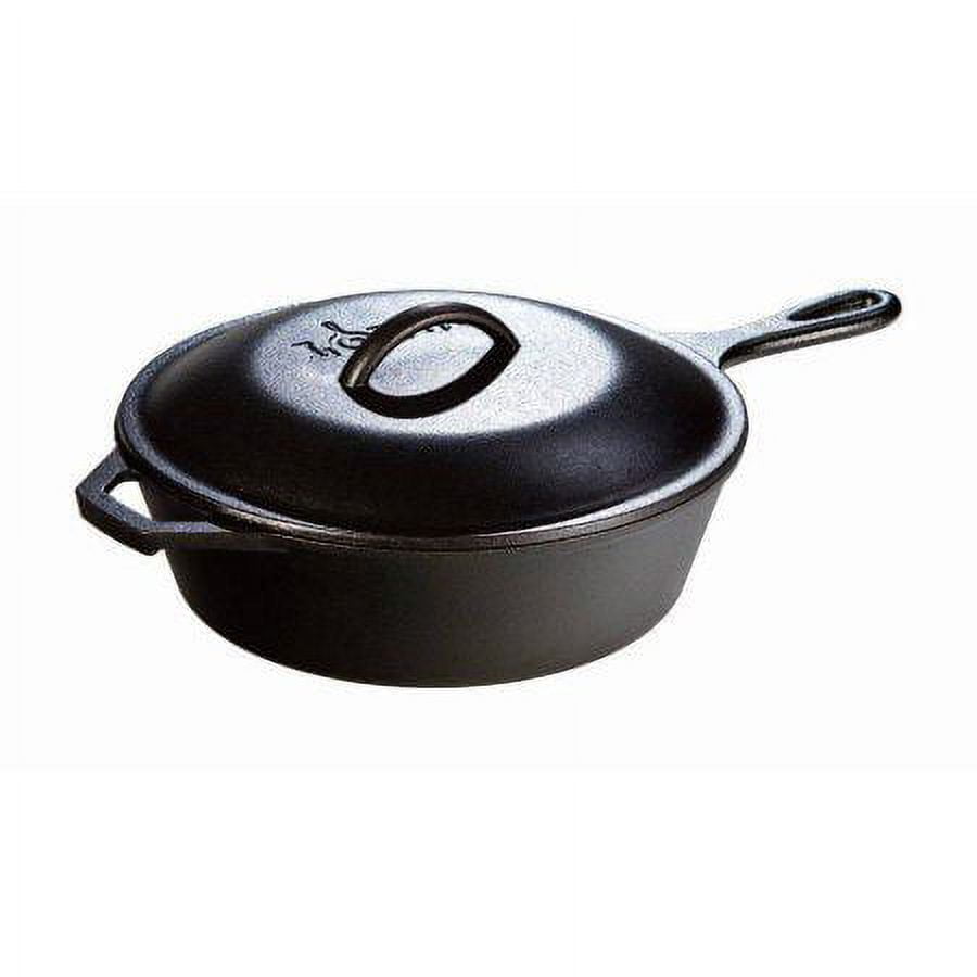 Lodge Cast Iron 6.5 Cover, L3SC3, Lid with underside Self-Basting