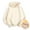 Beige, variant on Bibifish Womens Hoodies Thick Fleece Lining Drop Shoulder Solid Color Hoodies Warm Cozy Fall Winter Drawstring Pullover Tops With Pocket