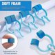 thumbnail image 4 of 10 Pieces Nose Stop Clips Nose Nasal Stopper Clips Plastic Foam Nose Clips For Accidental Or Emergency Condition-hy, 4 of 5
