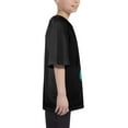 thumbnail image 5 of WISHTIME Kids' T-Shirt Dot Happy Dot Day 2024 Funny Colorful Polka Short Sleeve Size XS-XL Black, 5 of 7