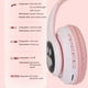 thumbnail image 5 of Auriculares inalámbricos TCJJ Cat Ears LED Light Up Bluetooth Auriculares plegables con gancho para la oreja con micrófono para aprendizaje a distancia en línea (Lady Pink) Ormromra HMKY129-2, 5 of 6
