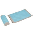 thumbnail image 2 of Coussin d'Acupression, Tapis de Massage en Polyester Coton Relaxation Complète pour Voyage Gris Bleu, 2 of 8