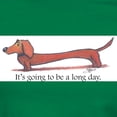thumbnail image 3 of CafePress - Long Day Dachshund Women's Classic T Shirt - Women's Traditional Fit Dark T-Shirt, 3 of 4