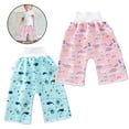thumbnail image 2 of 2 paquetes de pañales impermeables y a prueba de fugas, pantalones de entrenamiento para ir al baño, pantalones de pañales para bebé niño y niña por la noche, 2 of 8