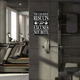 thumbnail image 4 of Motivational Metal Sign You CaHave Results Or Excuses Not Both Gym Wall Art Decor 12x16 Inch Aluminum Poster for Home Office Gym Garage Man Cave Bar Fitness Workout Inspirational Quote, 4 of 8