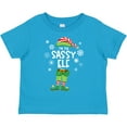 thumbnail image 3 of Inktastic Funny Christmas I'm the Sassy Elf with Shoes and Hat Boys or Girls Toddler T-Shirt, 3 of 5