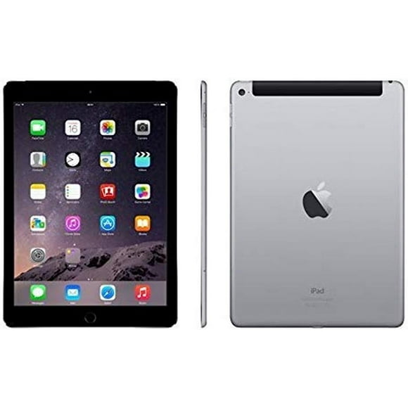 Refurbished (Excellent) - Apple iPad Air 2 9.7" screen 128GB - WiFi + Cellular (2014 - A1567) Space Gray